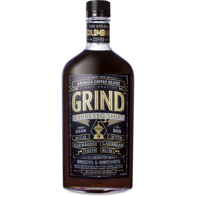 The Grind Distilling Company Baristas & Bartenders Collaboratio Espresso Shot Rum - Available at Wooden Cork