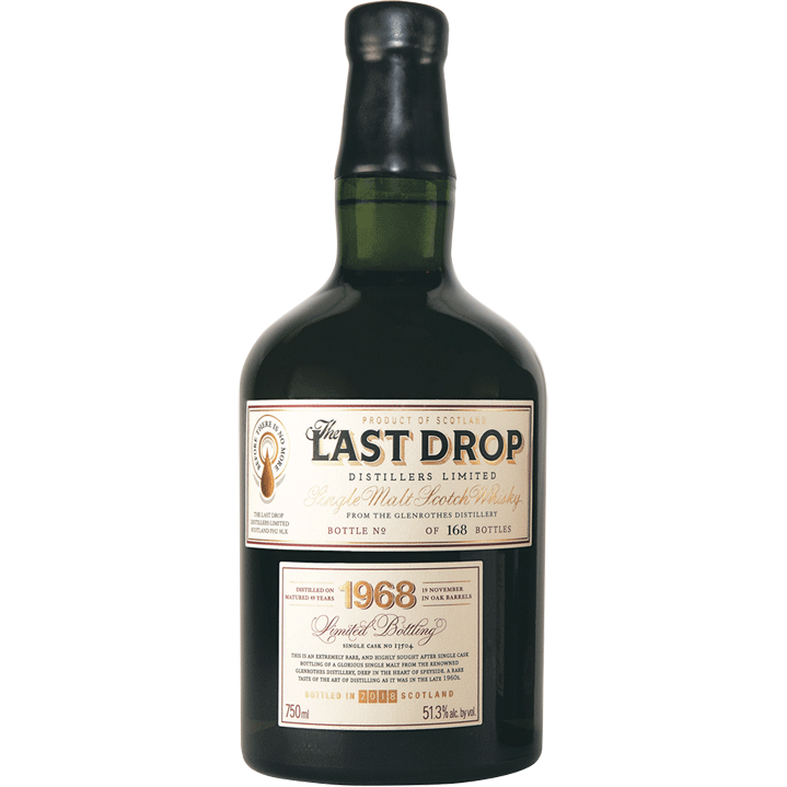 The Last Drop Distillers Glenrothes 1969 Single Malt Scotch Whisky - Available at Wooden Cork