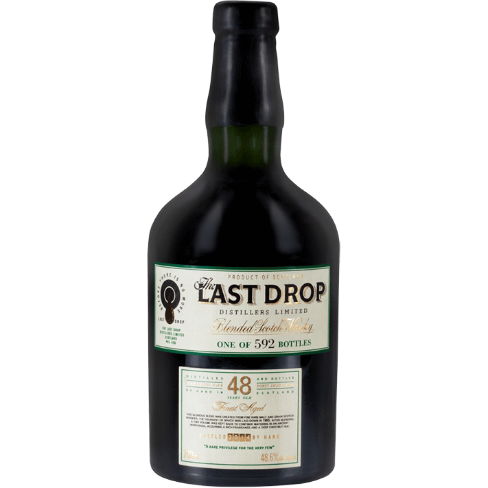 The Last Drop Distillers 48 Year Old Blended Scotch Whiskey - Available at Wooden Cork