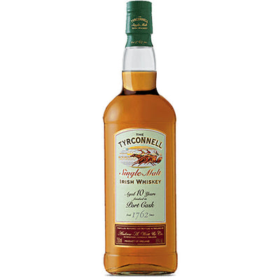 The Tyrconnell Single Malt Irish Whiskey Port Cask Finish 10 Yr - Available at Wooden Cork