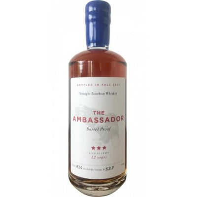 The Ambassador 12 Year Bourbon - Available at Wooden Cork