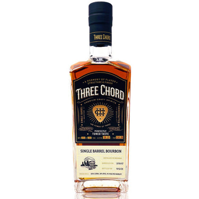 Three Chord Single Barrel Bourbon Whiskey 'San Diego Barrel Boys' Select - Available at Wooden Cork