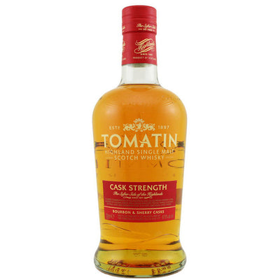 Tomatin Cask Strength Highland Single Malt Scotch Whisky - Available at Wooden Cork