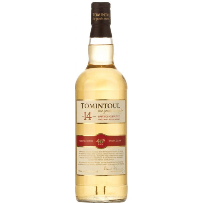 Tomintoul 14 Years Old Speyside Glenlivet Single Malt Scotch Whisky - Available at Wooden Cork