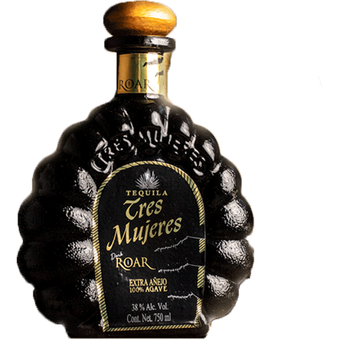 Tres Mujeres Extra Anejo Dark ROAR Tequila - Available at Wooden Cork