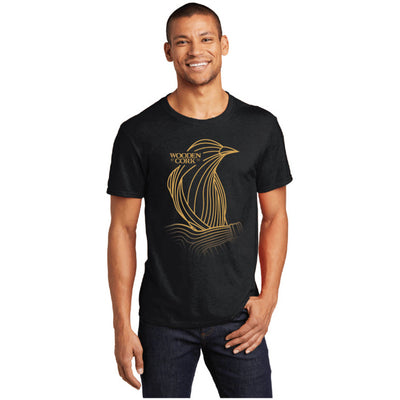 Wooden Cork "Bourbon Bird" Short Sleeve T-Shirt - Available at Wooden Cork