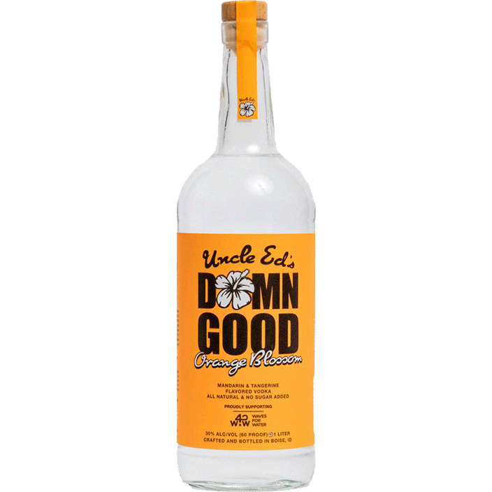 Uncle Ed's Damn Good Orange Blossom Flavored Vodka - Available at Wooden Cork