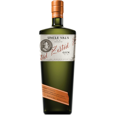 Uncle Val's Zested Gin - Available at Wooden Cork
