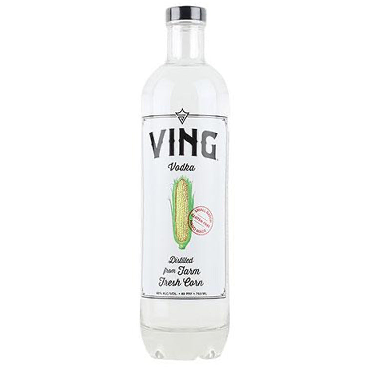 VING Vodka Distilled From Farm Fresh Corn - Available at Wooden Cork