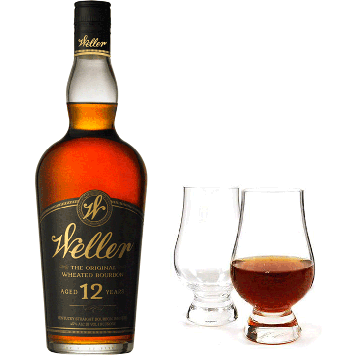 W.L. Weller 12 Year with Glencairn Set Bundle