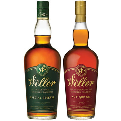 W.L. Weller Special Reserve and W.L. Weller Antique 107 Bundle - Available at Wooden Cork
