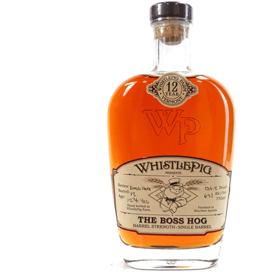 WhistlePig The Boss Hog Single Barrel 1st Edition Straight Rye - Available at Wooden Cork
