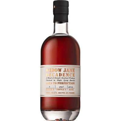 Widow Jane Decadence 10 Years Old 2020 Batch #3 Aged To Perfection Straight Bourbon Whiskey - Available at Wooden Cork