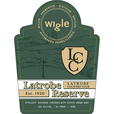 Wigle Latrobe Reserve Straight Bourbon Finished with Estate Grown Wood - Available at Wooden Cork