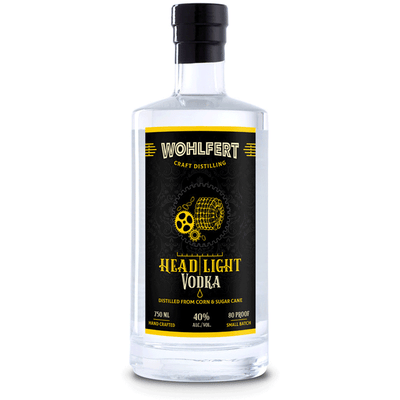 Wohlfert Head Light Vodka - Available at Wooden Cork
