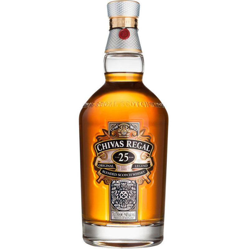 Chivas Regal Blended Scotch Whisky 25 Year Old - Available at Wooden Cork