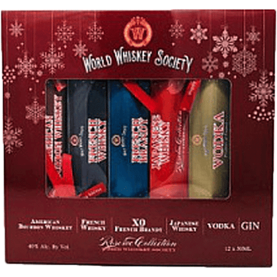 World Whiskey Society Christmas Candy Gift Set 12 Pack 50ml - Available at Wooden Cork