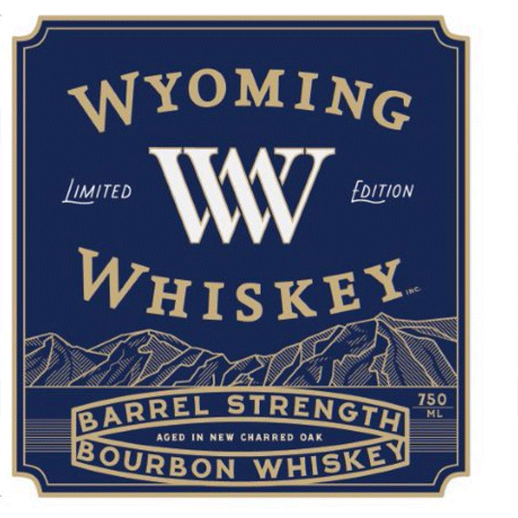 Wyoming Barrel Strength Straight Bourbon - Available at Wooden Cork