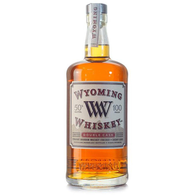 Wyoming Whiskey Double Cask Sherry Finished Bourbon - Available at Wooden Cork