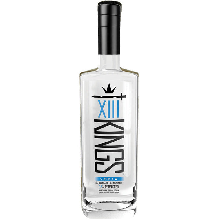 XIII Kings Vodka - Available at Wooden Cork