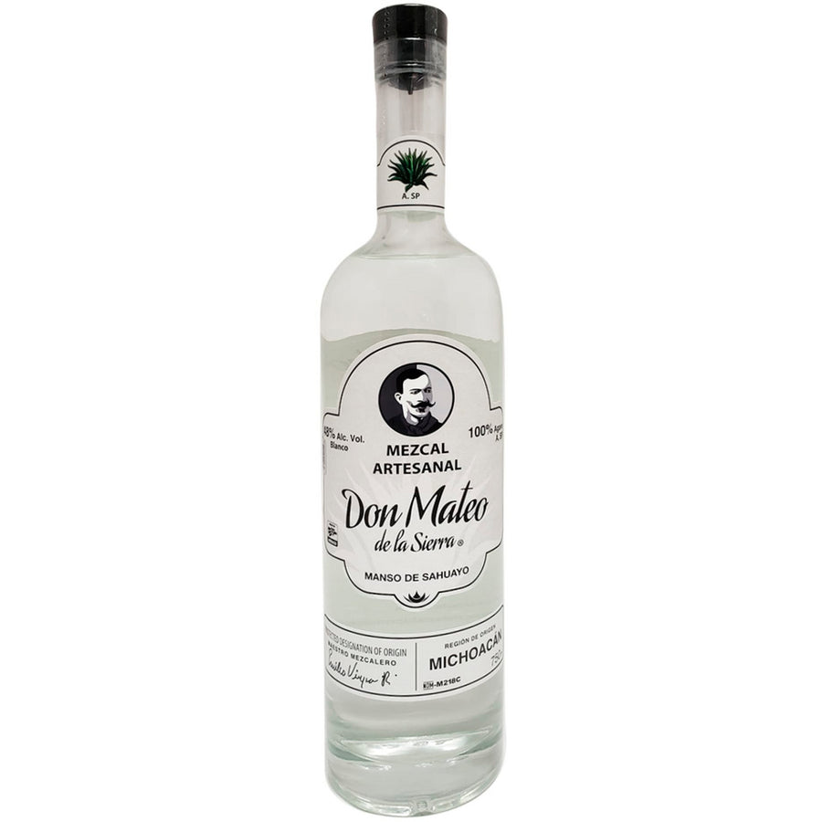 Don Mateo Mezcal Manso - Available at Wooden Cork