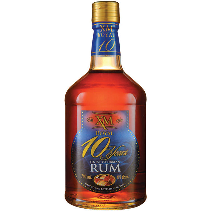 XM Rum 10 Years Old Royal Finest Caribbean Rum - Available at Wooden Cork