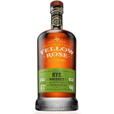 Yellow Rose Distilling Rye Whiskey - Available at Wooden Cork