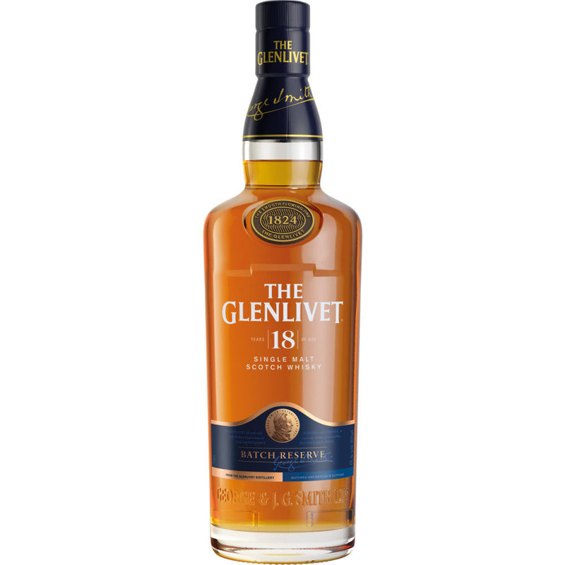 The Glenlivet 18 Year Old Single Malt Scotch Whisky - Available at Wooden Cork
